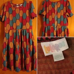 2X LulaRoe Amelia (yes with pockets!)
